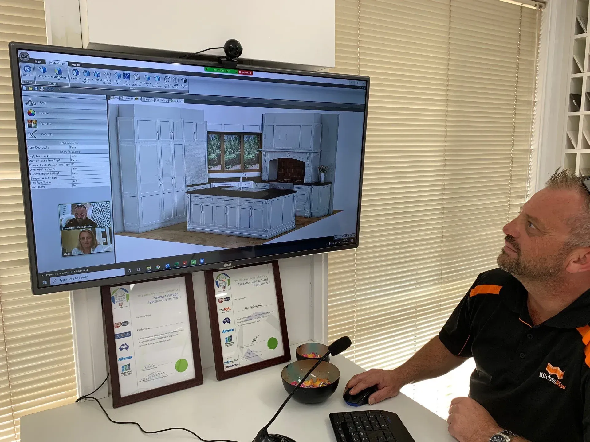 Video Call Design — Shepparton VIC — KitchenWise