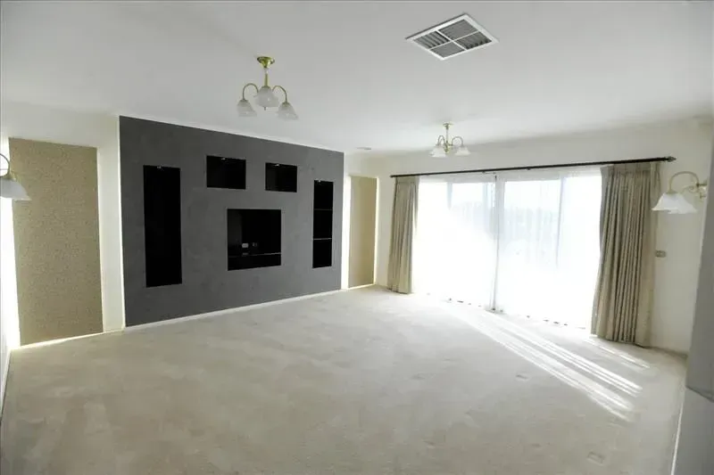 TV and Display Wall in Family Room — Shepparton Vic — Kitchenwise TV and Display Wall in Family Room — Shepparton Vic — Kitchenwise