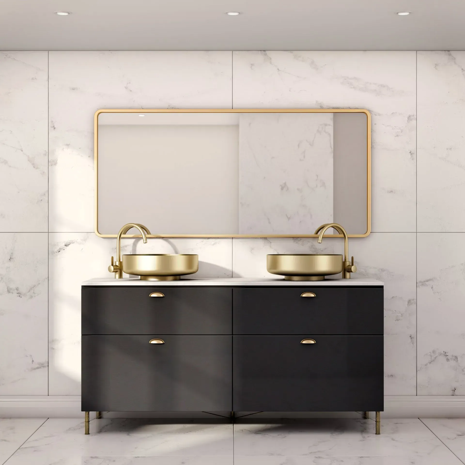 Mineral Bathroom — Shepparton VIC — KitchenWise Mineral Bathroom — Shepparton VIC — KitchenWise