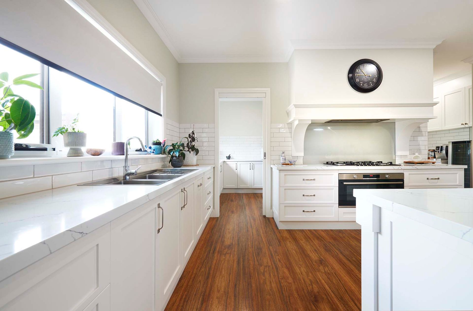 Kialla White Kitchen — Shepparton VIC — KitchenWise