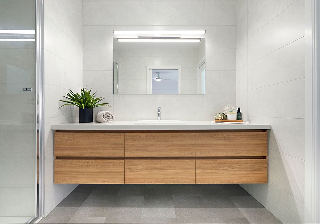 Cozy Bathroom — Shepparton VIC — KitchenWise