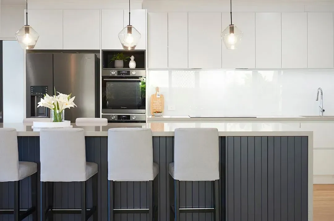 Kitchen with Three Chairs — Shepparton Vic — Kitchenwise Kitchen with Three Chairs — Shepparton Vic — Kitchenwise