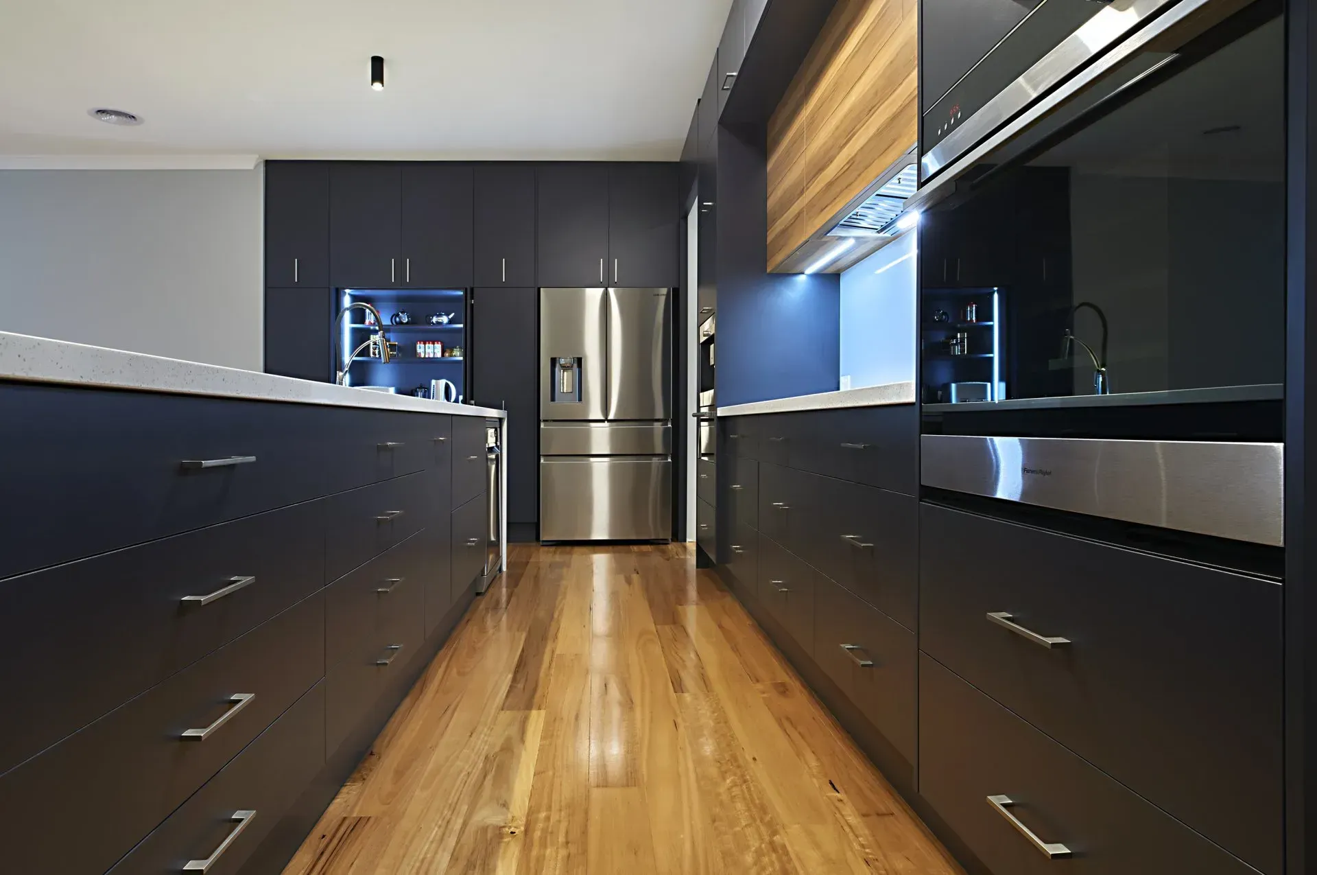 Kitchen With Luxe Practicality — Shepparton VIC — KitchenWise Kitchen With Luxe Practicality — Shepparton VIC — KitchenWise
