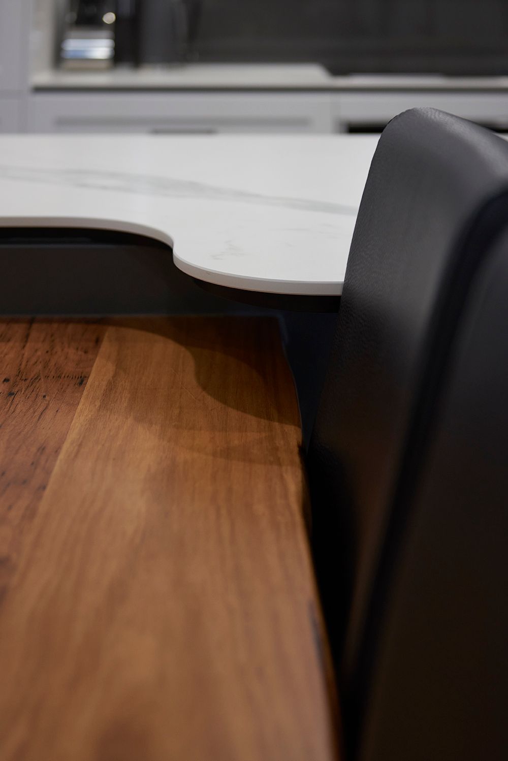 shaped stone benchtop