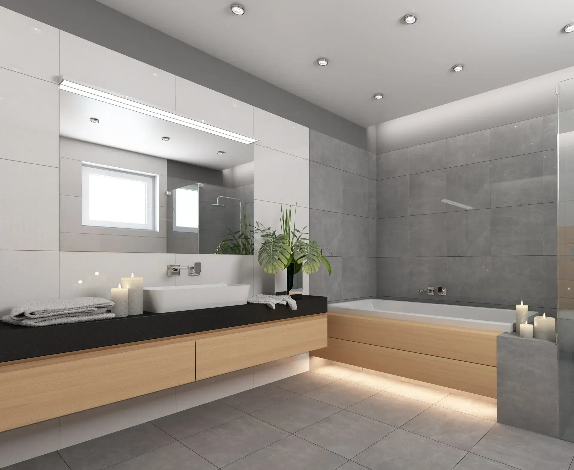 Newly Renovated Bathroom — Shepparton VIC — KitchenWise Newly Renovated Bathroom — Shepparton VIC — KitchenWise