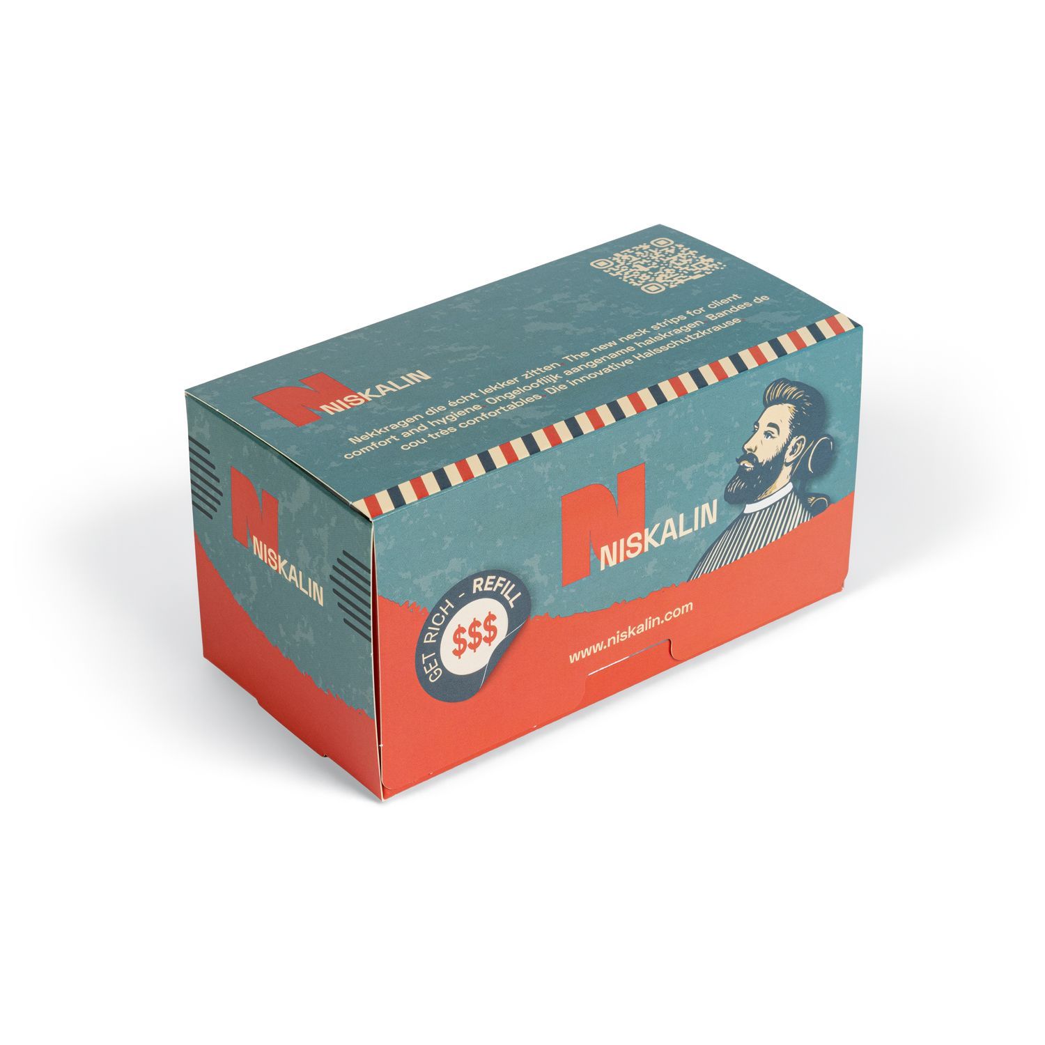 NISKALIN Dispenserbox Barber Edition