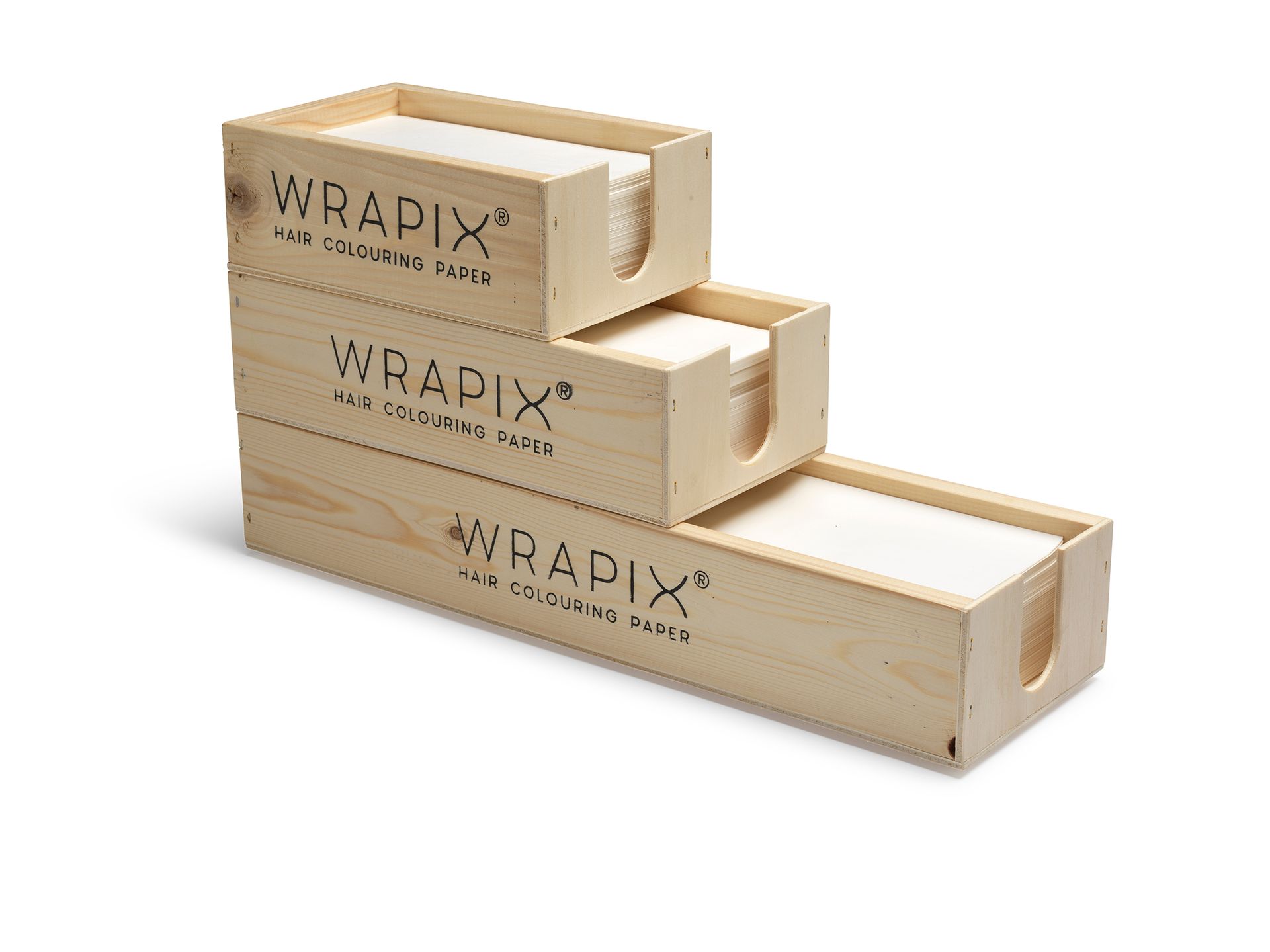 Wrapix storage trays voor volume packs
