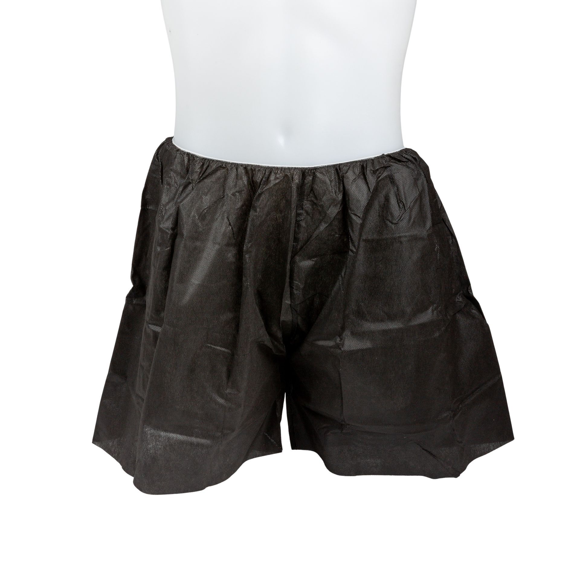 Mannen boxershort zwart achterkant