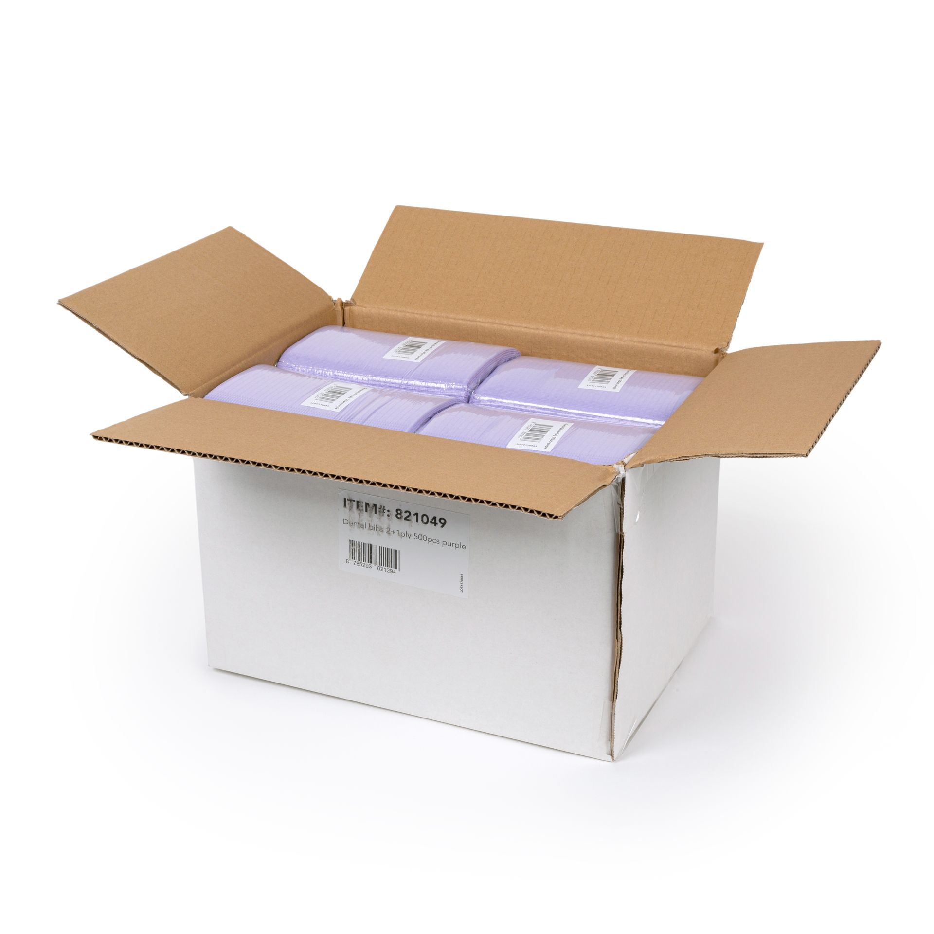 Dental Towel lila - private label