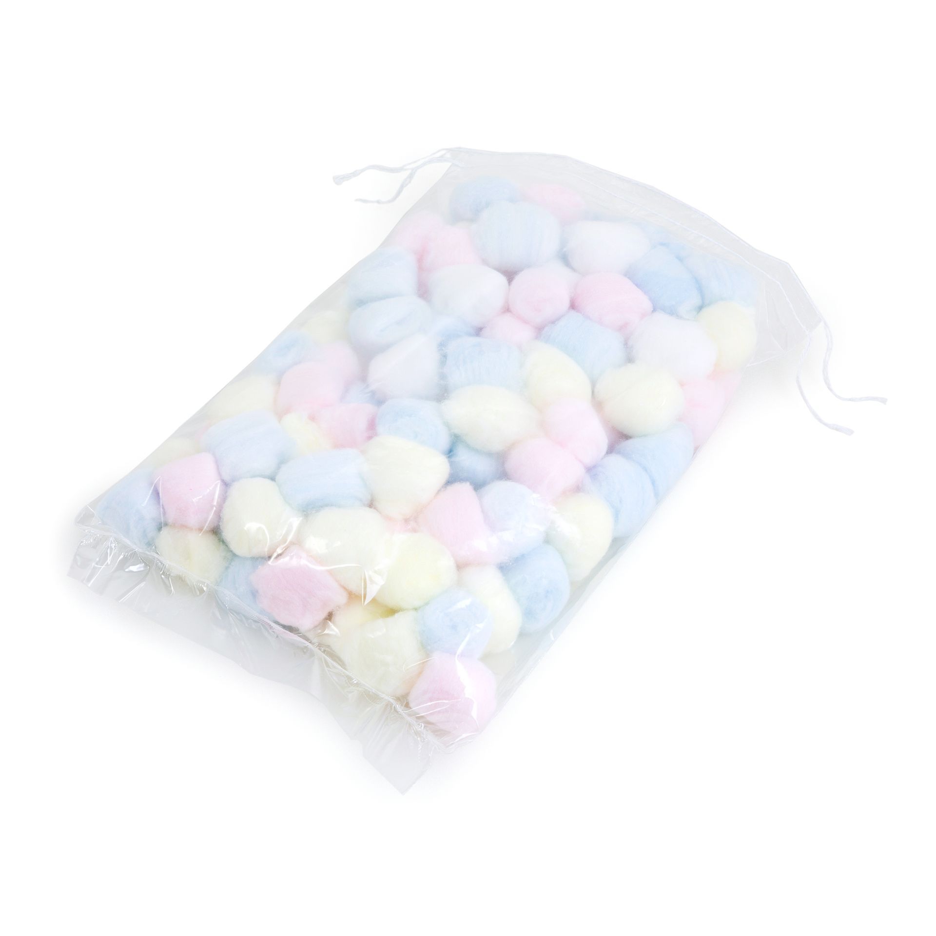 Colored cotton balls 0,7gr 100pcs