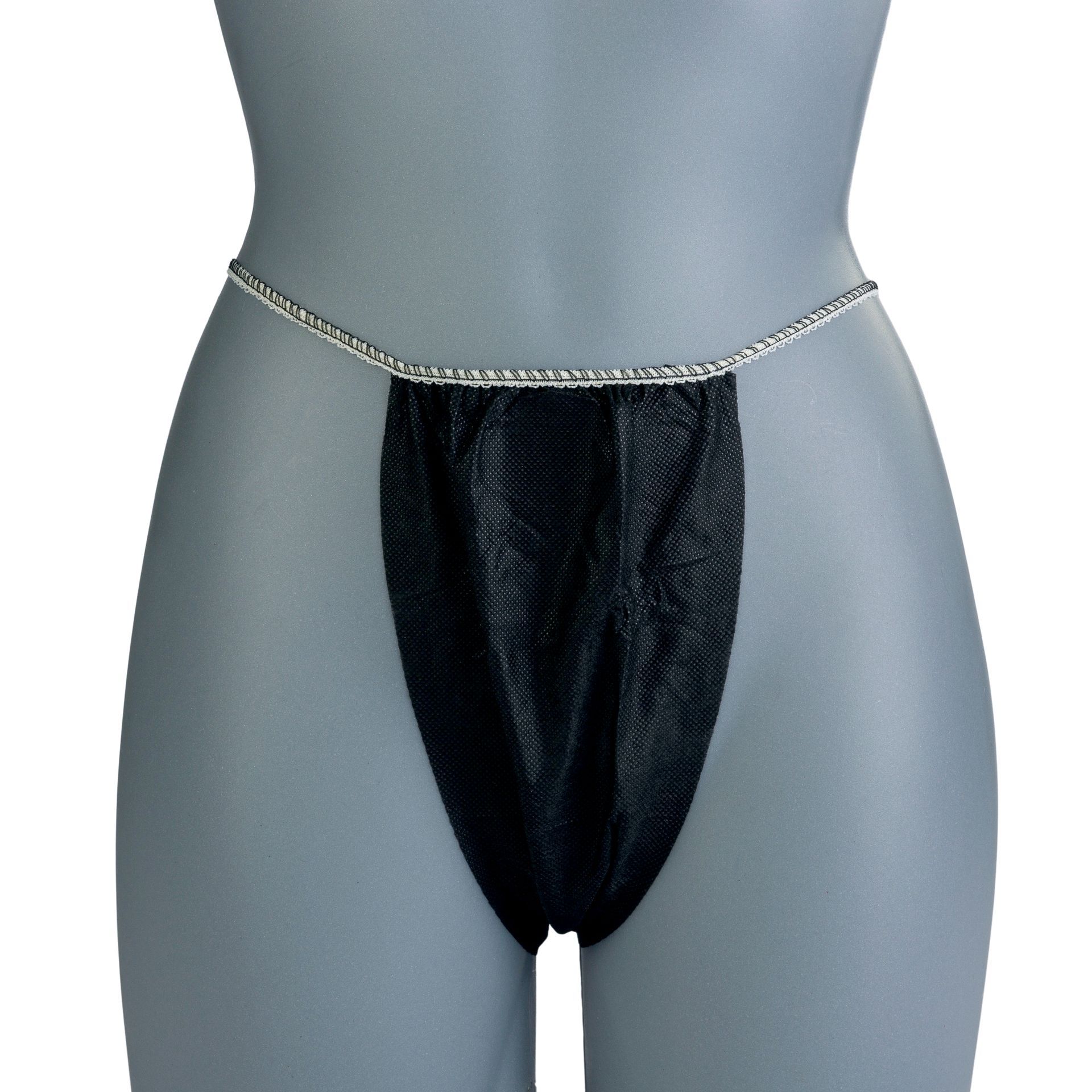 Thong woman black