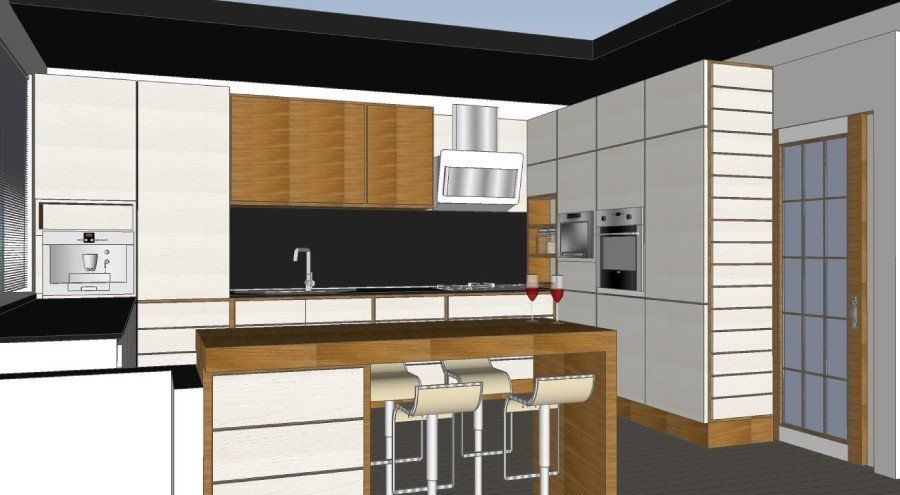 progetto interni cucina