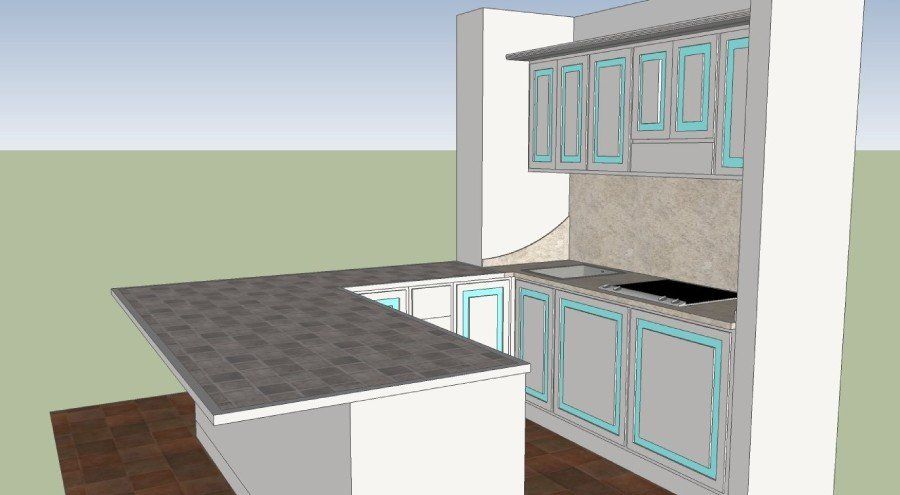 progetto cucina attrezzata