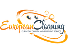 an orange circle with a letter e inside of it on a white background .