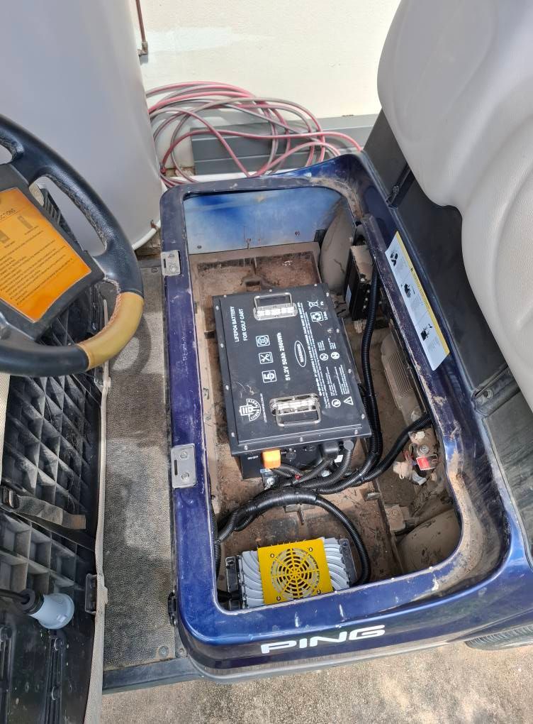 Golf Cart Interior Battery Charger and Controller — Buggies & Batteries in Moranbah, QLD