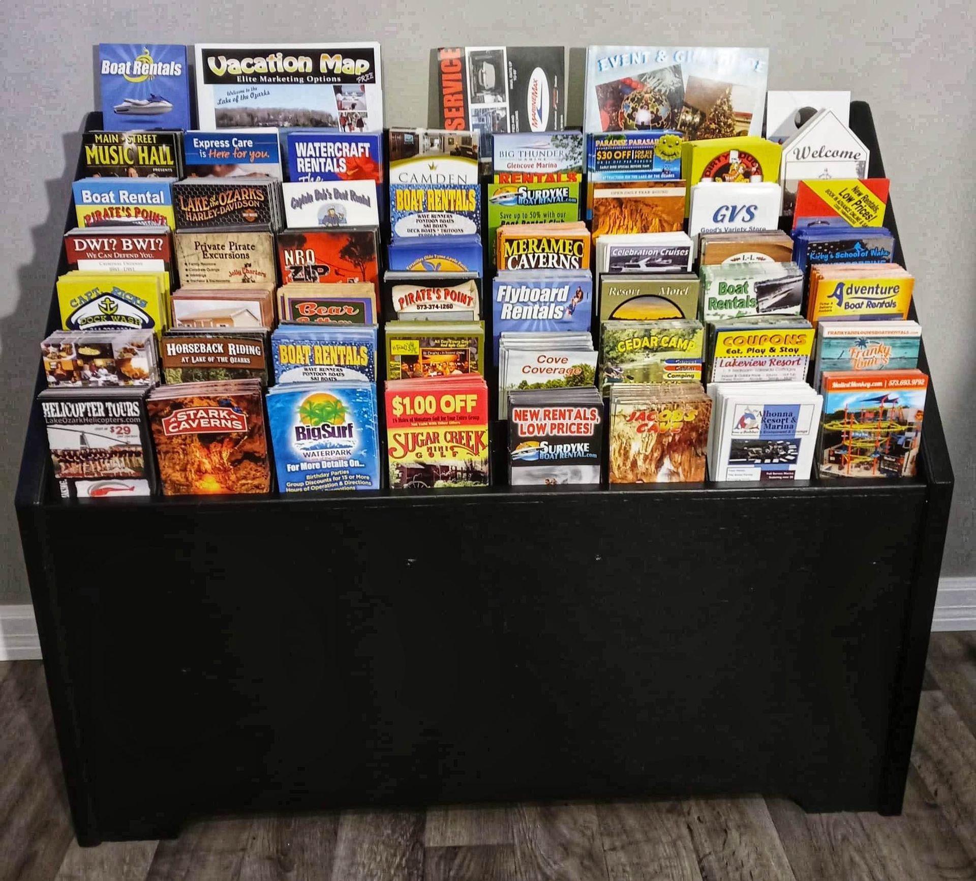 brochure distribution printing lake ozark lake of the ozarks brochure distribution printing