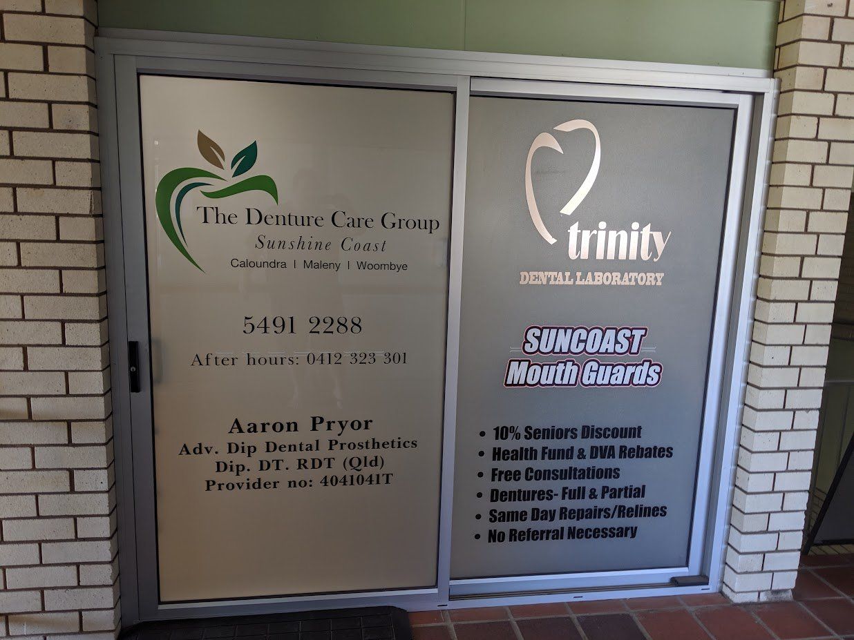 Denture Display — The Denture Care Group Sunshine Coast in Caloundra, QLD