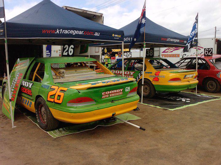 Race Car Being Repair — Sunshine Coast, QLD — Cooroy Auto Wreckers