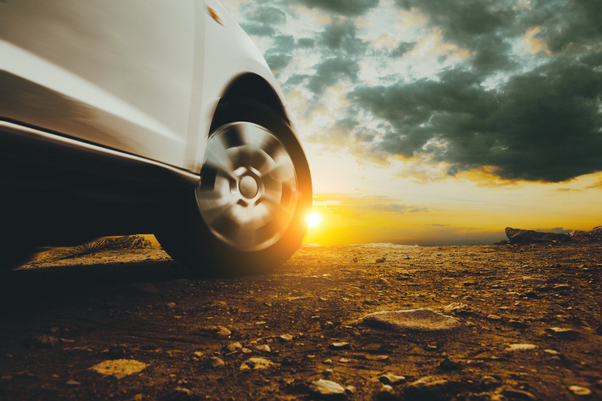 Car Wheels And Tires On The Ground — Sunshine Coast, QLD — Cooroy Auto Wreckers