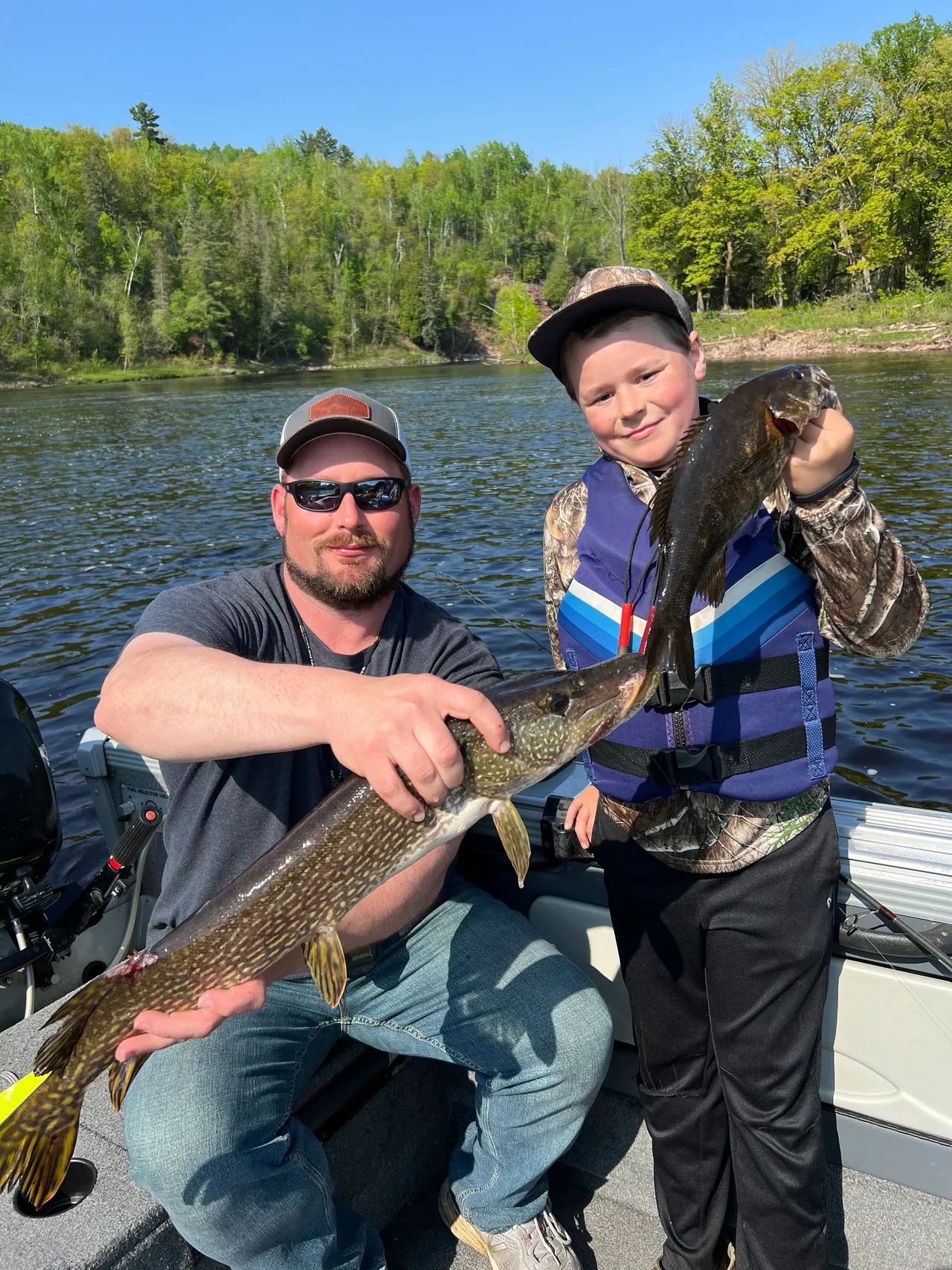 St. Louis River Fishing Guide in MN MultiSpecies Fishing Trip