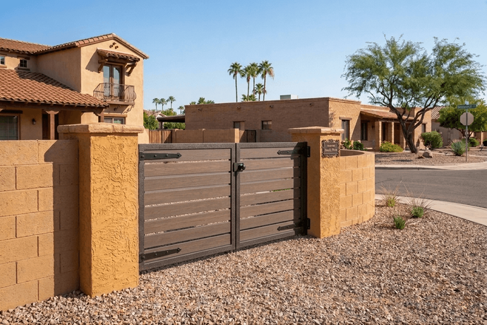 RV Gate Installation in Casa Grande