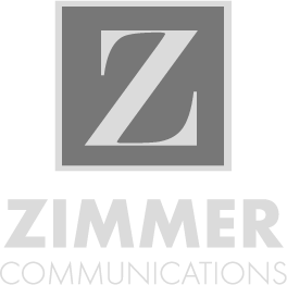 Zimmer Communications logo with a gray square and stylized white “Z” above the company name