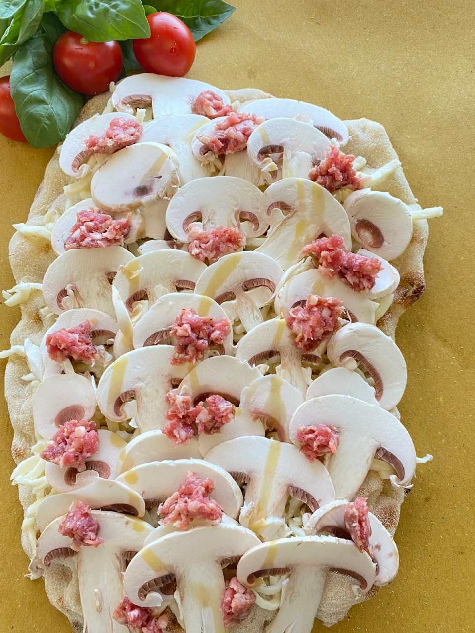 pinsa boscaiola