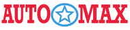 AutoMax logo with red text and a blue star in a circle between the words.