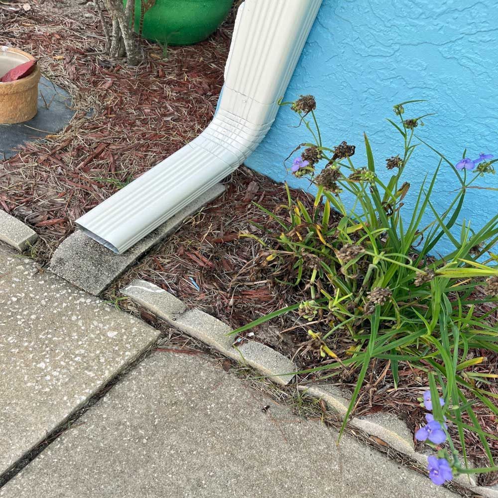 White gutter image