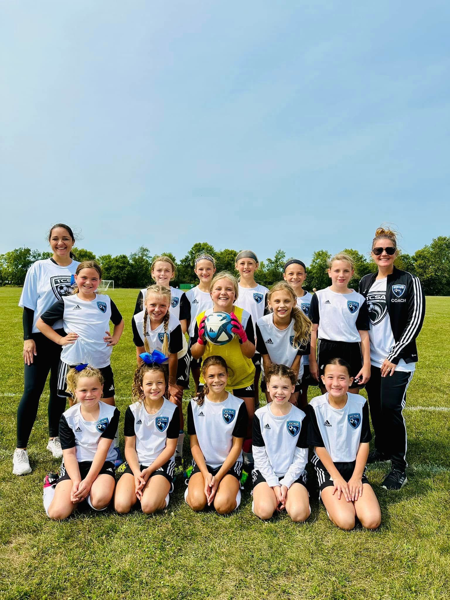 Tri-Cities Soccer Association girls team