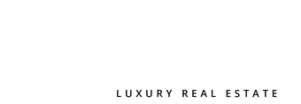 Luxury Real Estate text in black on a white background