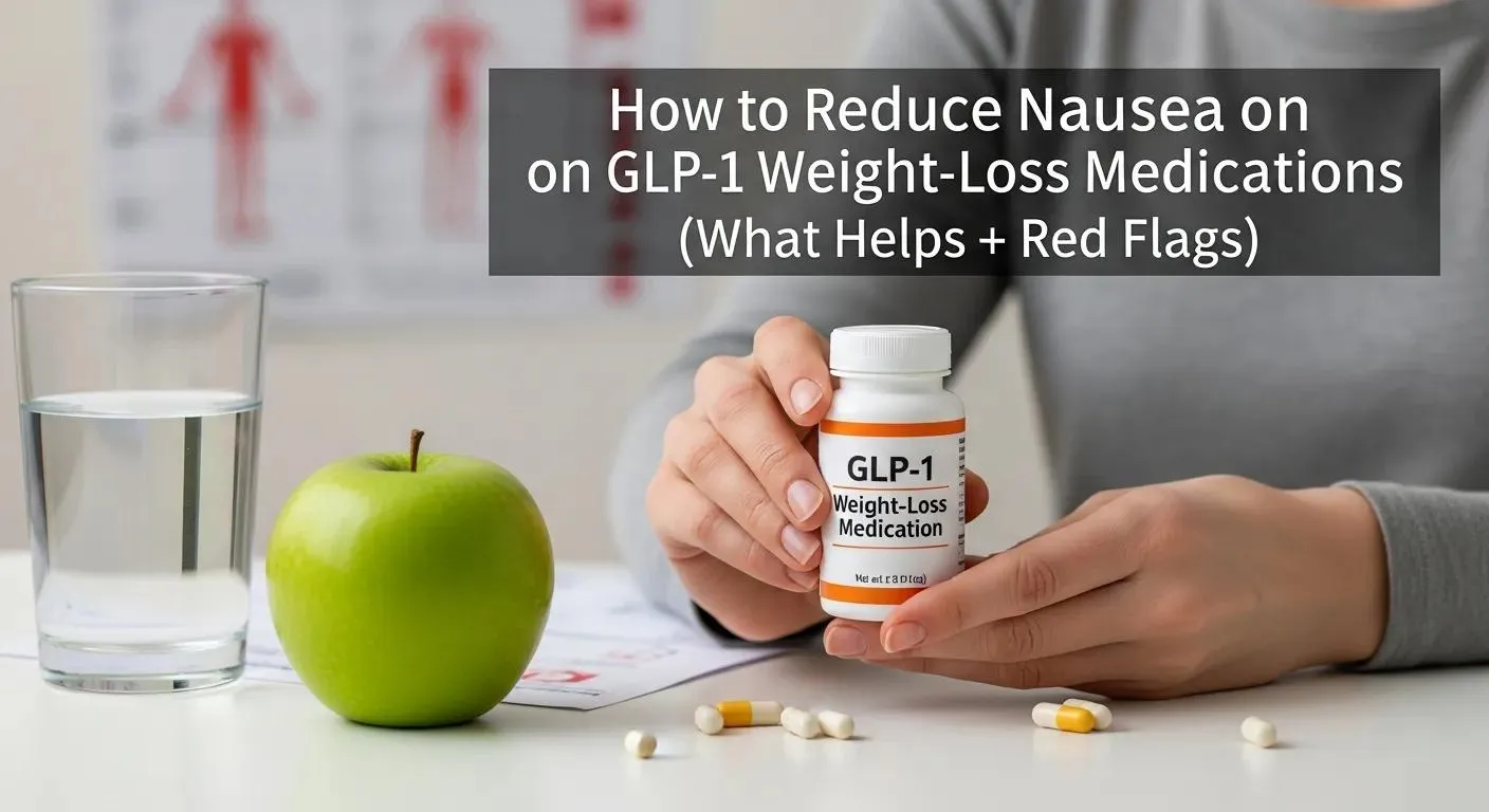 How to Reduce Nausea on GLP-1 Weight-Loss Medications (What Helps + Red Flags)