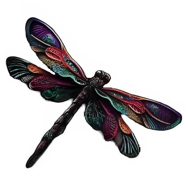 A Dragonfly with Colorful Wings — Beauty In Profile In Salamander Bay, NSW