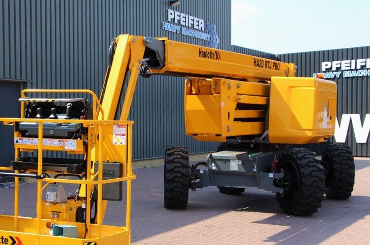 BARCEQUIPOS – Plataforma articulada diésel HA20PX