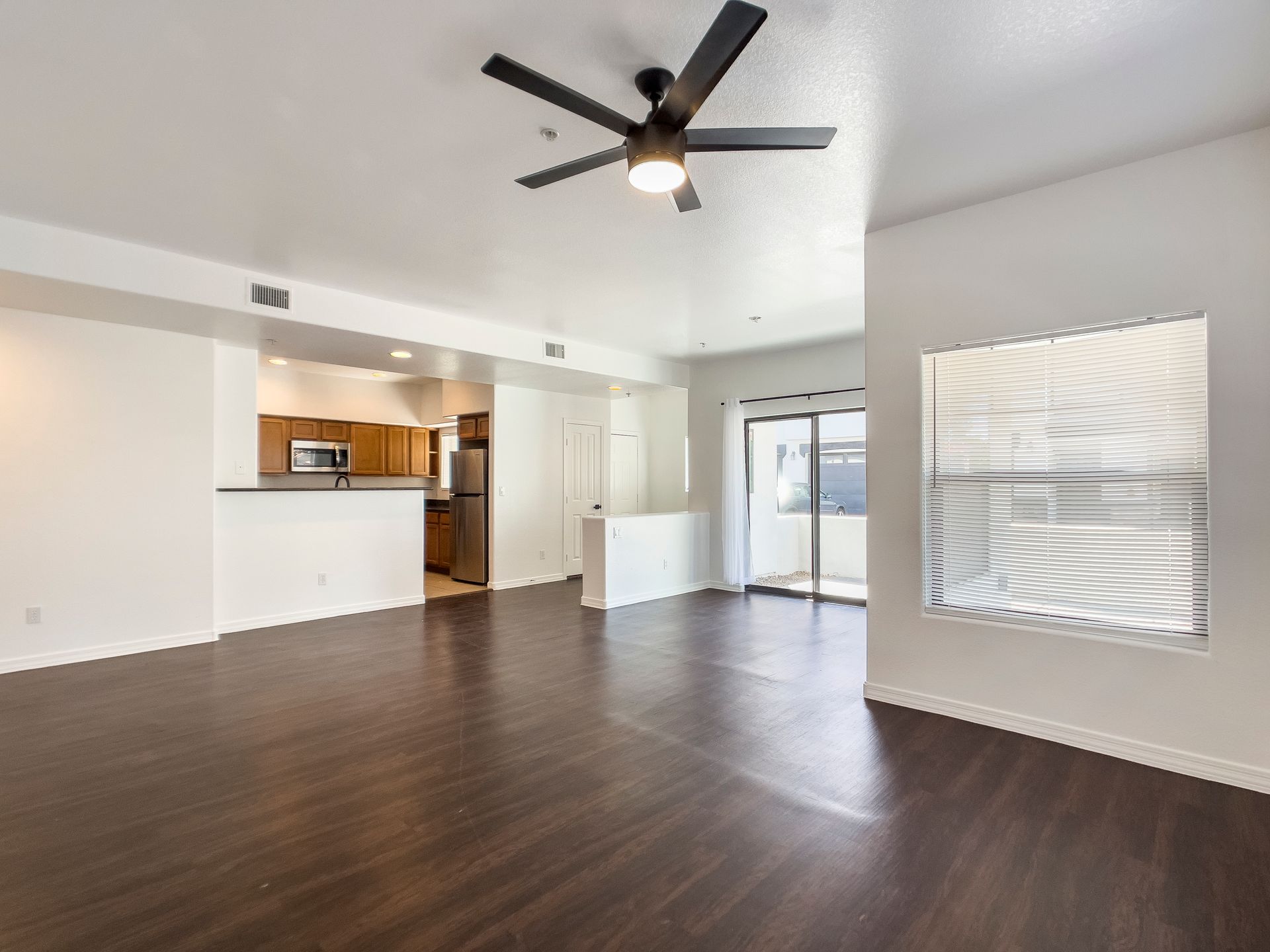 Apartment interior shown in the official Fringe on 61st gallery.