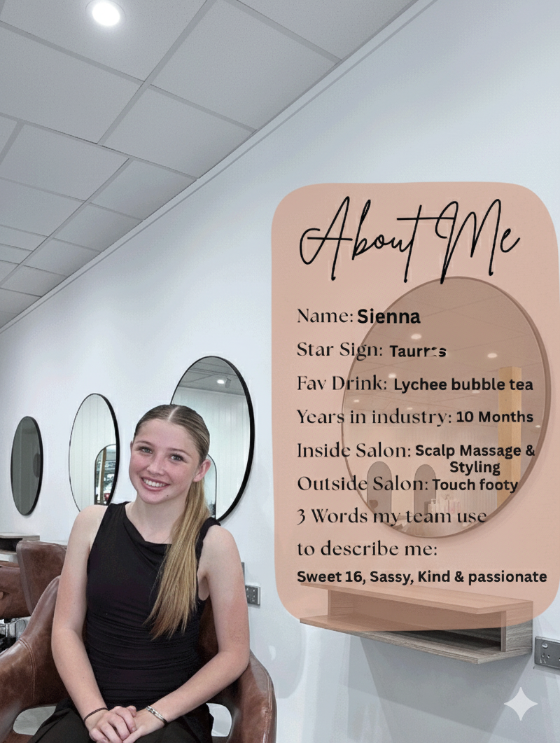 Sienna — Senior Stylist
