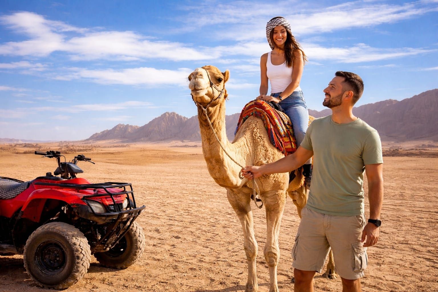Quad Bike & Camel Ride