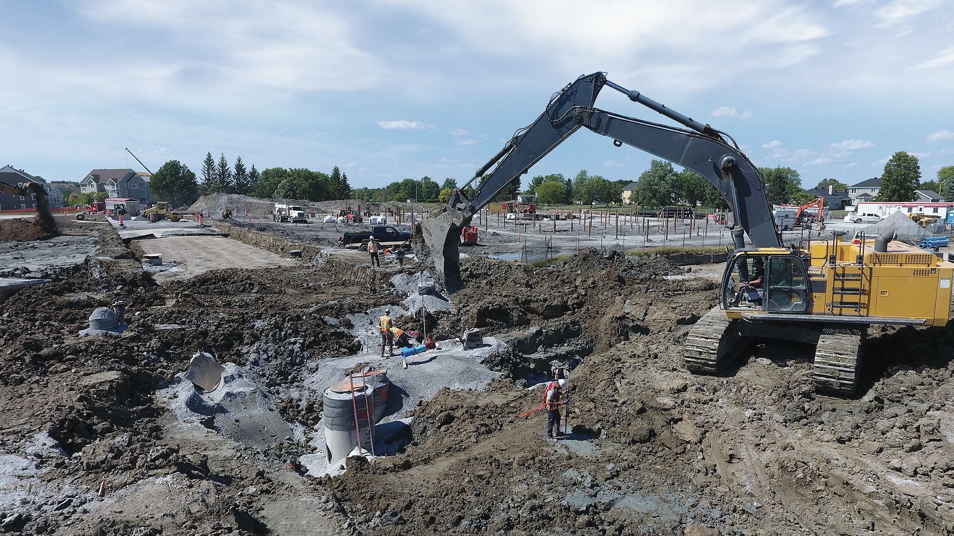 Domaine sur le Vert travaux Civitec