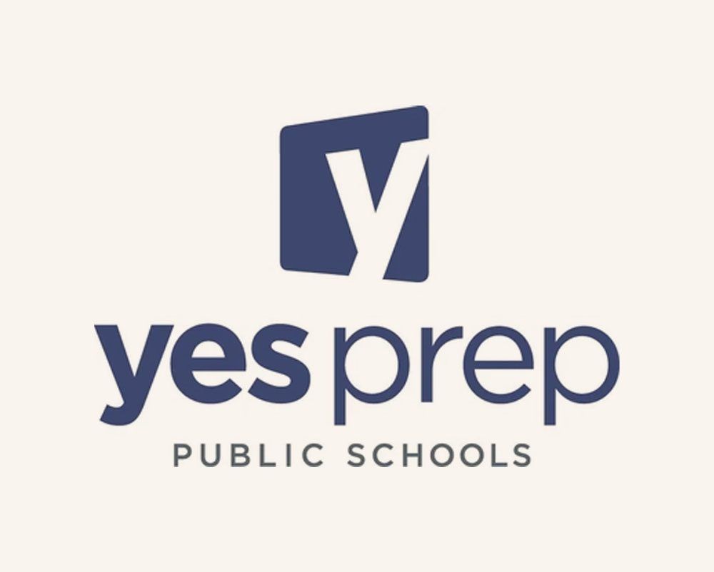 Yes Prep Public Schools logo: navy blue 