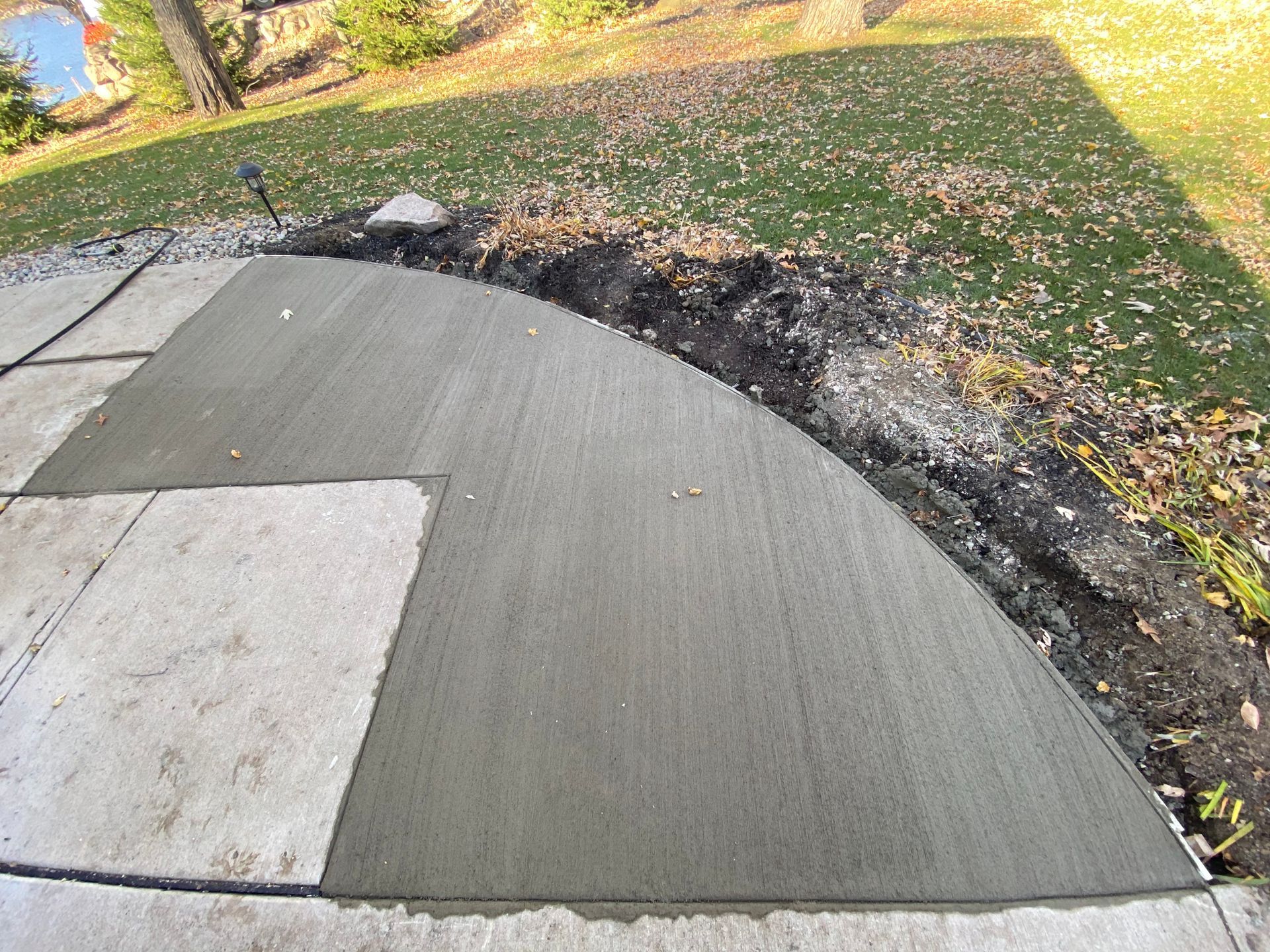 Sidewalk addition