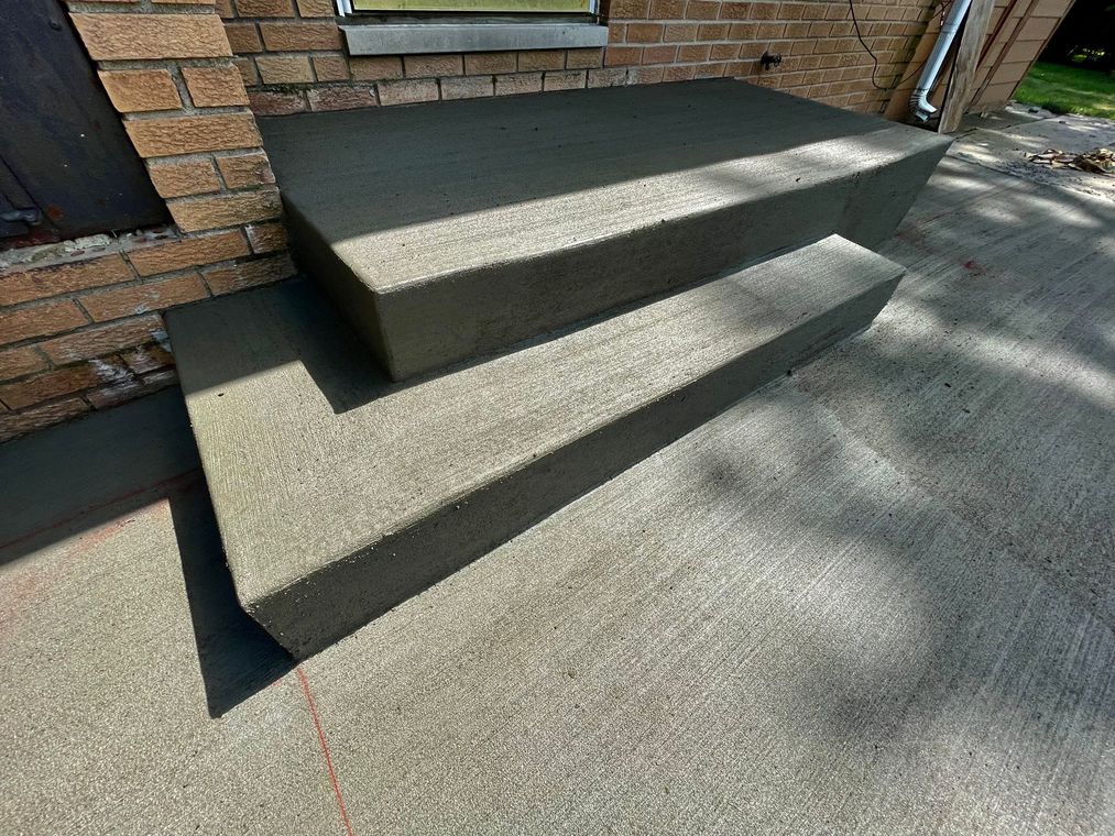 Concrete step