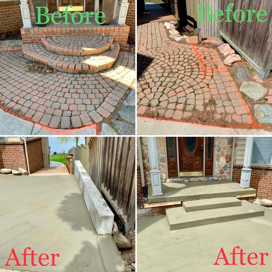 Front entry redone