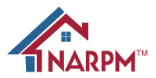 NARPM logo with a red and blue house roof icon and red text on a white background