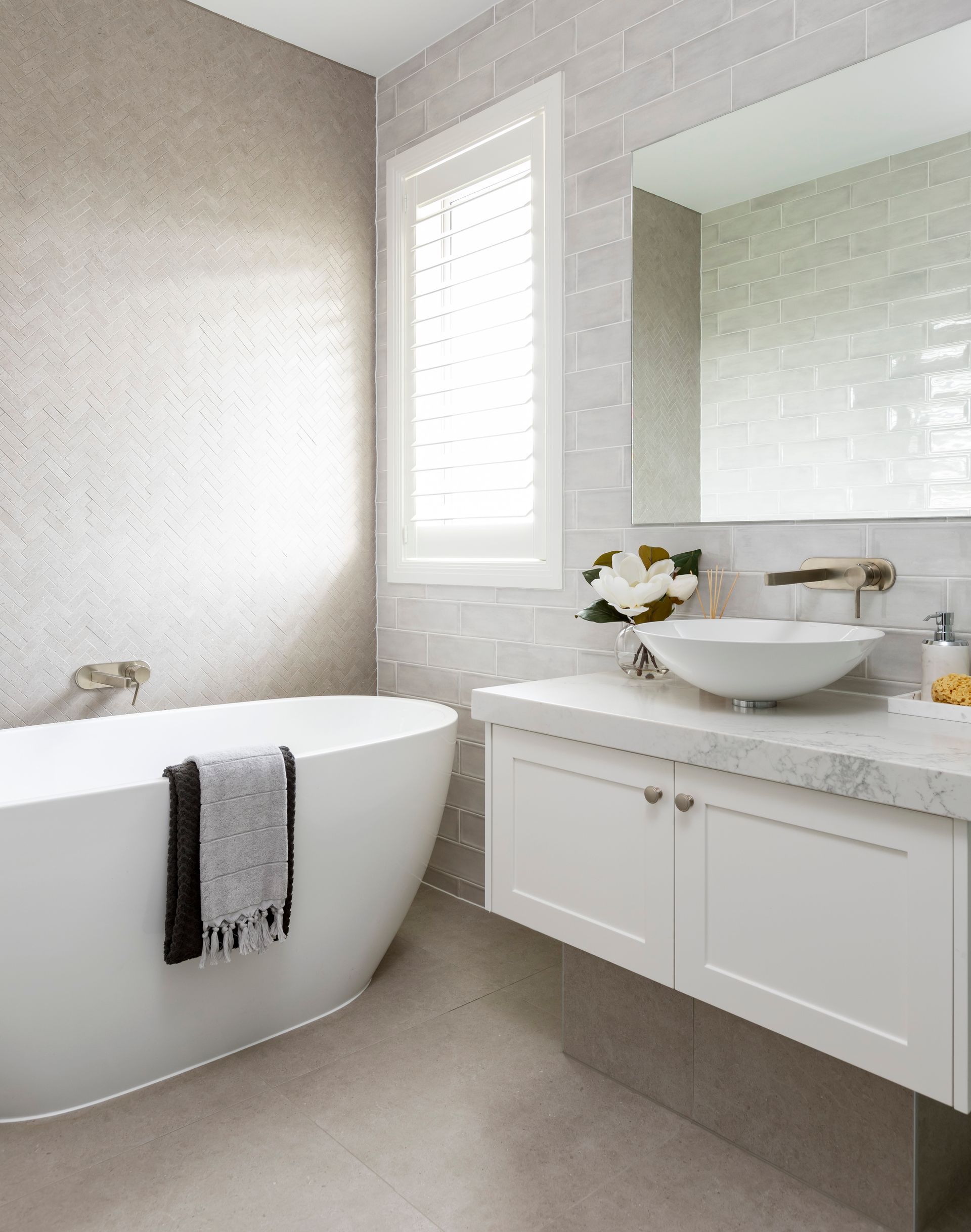 clean bathroom