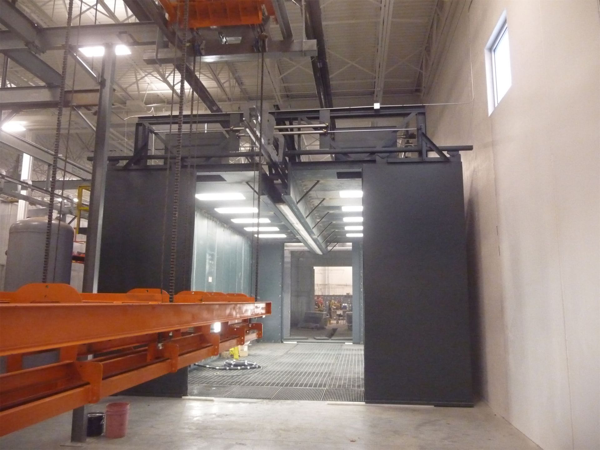 project new blast booth design 
