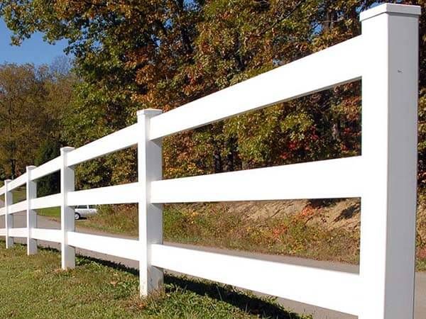 Vinyl Post and Rail Fence Gallery | Northern Virginia Fence Company