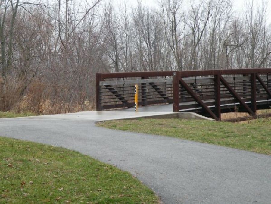 Pedestrian Bridge Installation in Northern Virginia