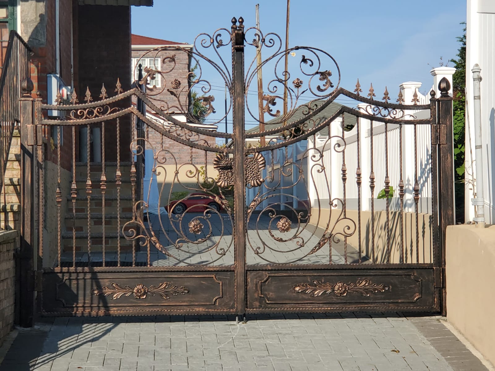 Iron Gate Construction in New York City, NY | BK Iron Works Corp.