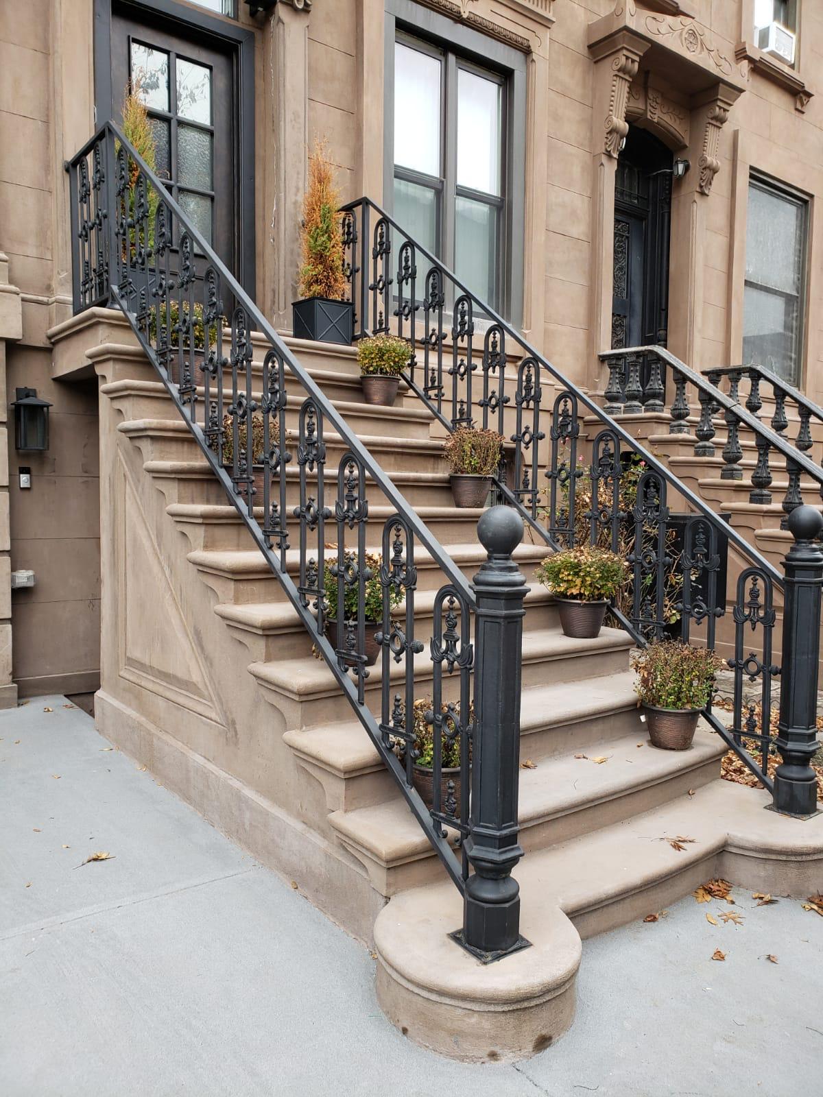 Metal Staircase Construction in New York City, NY | BK Iron Works Corp.