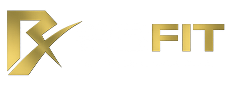 Gold stylized logo with “FIT” text on a white background